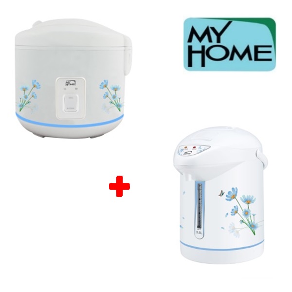 MY HOME Rice Cooker 1.8L + Electric Kettle 2.5L AEON Happy Rewards